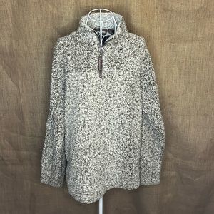 True Grit Quarter Zip Sherpa Pullover